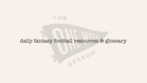 daily fantasy football research