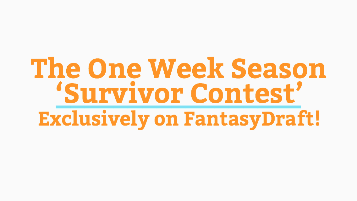 One Week Season FantasyDraft