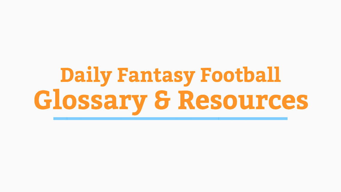 Daily Fantasy Football Resources