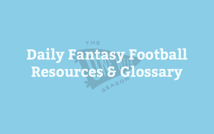 daily fantasy football research and training